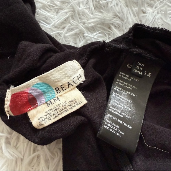 Free People Beach Paradise Convertible Multi-way Tie Dress in Black Size M - Picture 10 of 10